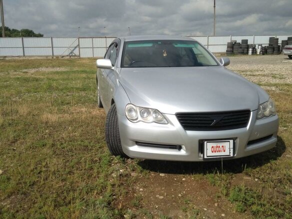 2005 Toyota Mark X I, серебристый, 1100000 рублей - вид 6