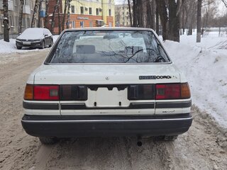 1985 Toyota Corona 5-speed VIII (Е150, T160) Рестайлинг, белый, 170000 рублей, вид 5