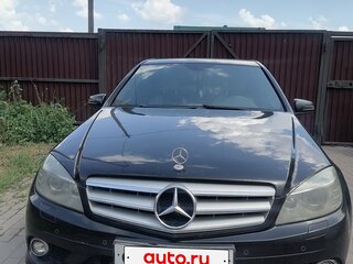 2008 Mercedes-Benz C-Класс 280 III (W204), чёрный, 1200000 рублей, вид 2