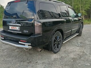 2008 Infiniti QX56 I Рестайлинг, чёрный, 1450000 рублей, вид 4