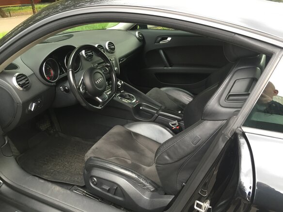 2008 Audi TT II (8J), чёрный - вид 2