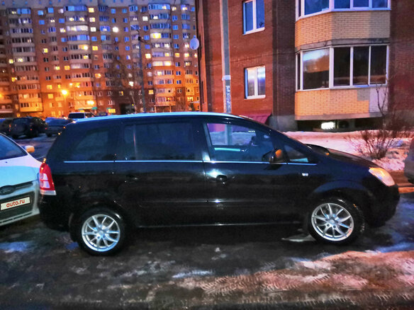 2011 Opel Zafira B Рестайлинг, чёрный - вид 9
