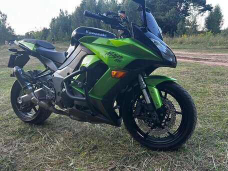 2013 Kawasaki Z 1000SX, зелёный, 700000 рублей, вид 4