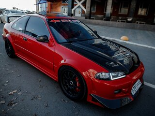 1995 Honda Civic V, красный, 4000000 рублей, вид 3