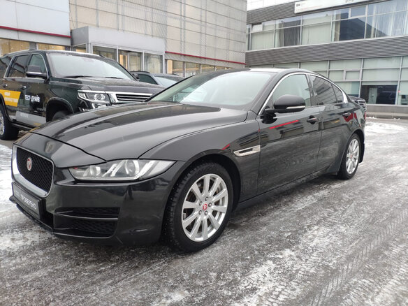 2016 Jaguar XE EcoBoost I, чёрный