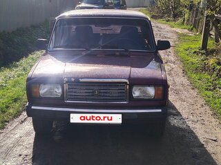 2004 Lada (ВАЗ) 2107, красный, 111111 рублей, вид 2