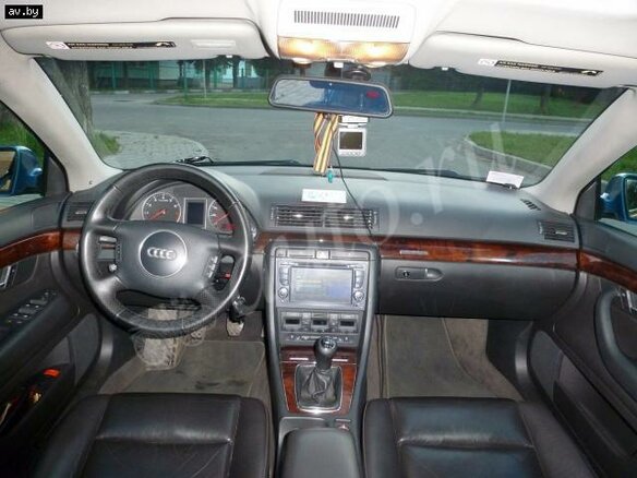 2003 Audi A4 II (B6), синий - вид 4