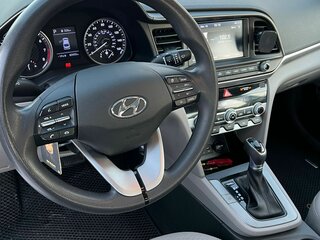 2019 Hyundai Elantra VI (AD) Рестайлинг, синий, 1650000 рублей, вид 5