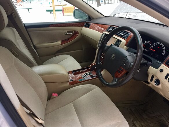 2005 Toyota Crown XII (S180), серебристый - вид 6