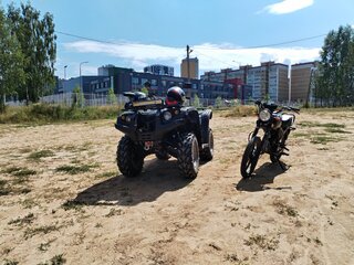 2009 Stels ATV-700H, зелёный, 400000 рублей, вид 2