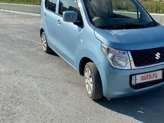 2015 Suzuki Wagon R V Рестайлинг, голубой, 560000 рублей, вид 2