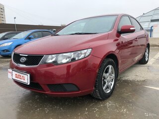 2010 Kia Cerato 5-speed II, красный, 725000 рублей, вид 1