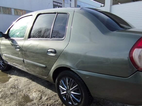 2007 Renault Symbol I Рестайлинг 2, серый, 395000 рублей - вид 4