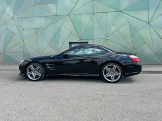 2012 Mercedes-Benz SL-Класс 500 VI (R231), чёрный, 4980000 рублей, вид 3