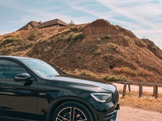 2020 Mercedes-Benz GLC Coupe AMG 43 AMG I (C253) Рестайлинг, чёрный, 8300000 рублей, вид 2