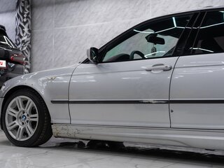 2003 BMW 3 серии 330i IV (E46) Рестайлинг, серебристый, 1000000 рублей, вид 3