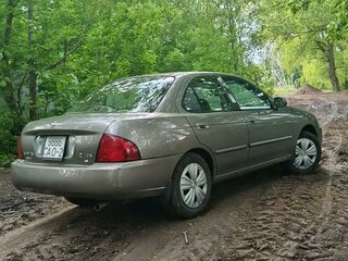 2003 Nissan Sentra V (B15), серый, 190000 рублей, вид 1