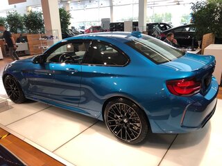 2021 BMW M2 Competition F87 Рестайлинг, синий, 7700000 рублей, вид 4