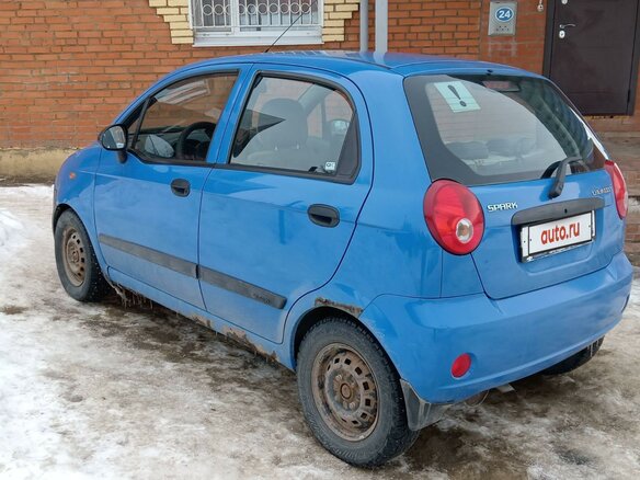 2006 Chevrolet Spark II, голубой, 340000 рублей - вид 2