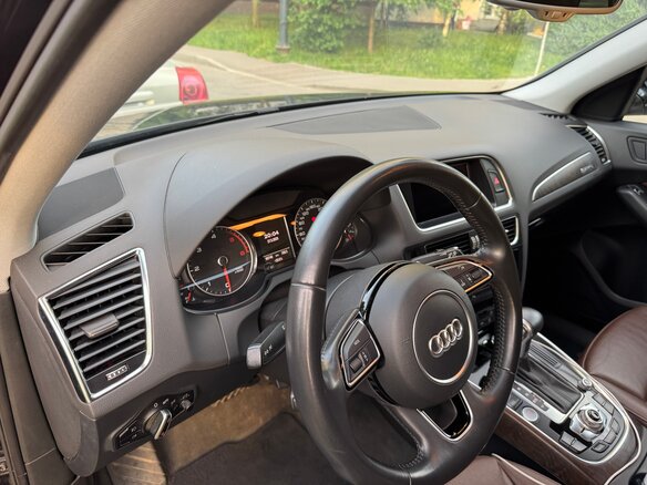2014 Audi Q5 I (8R) Рестайлинг, синий, 3100000 рублей - вид 13