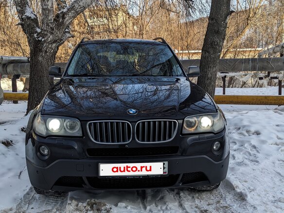 2008 BMW X3 30d I (E83) Рестайлинг, чёрный, 1150000 рублей