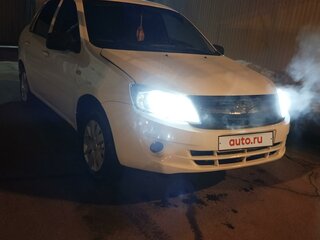 2014 Lada (ВАЗ) Granta I, белый, 350000 рублей, вид 4