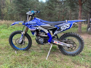2019 Yamaha WR250F, синий, 620000 рублей, вид 1