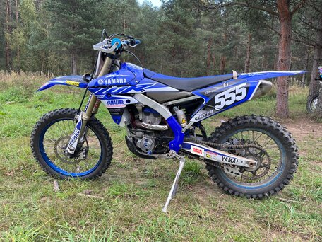 2019 Yamaha WR250F, синий, 620000 рублей, вид 1