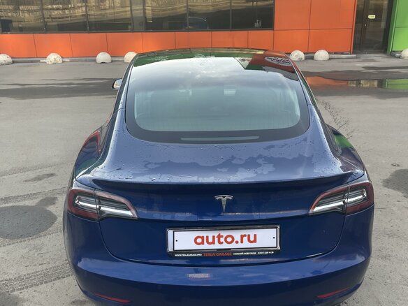 2018 Tesla Model 3 Long Range I, синий, 3000000 рублей - вид 4