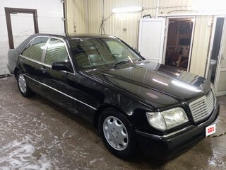 1993 Mercedes-Benz S-Класс 420 III (W140), чёрный, 900000 рублей, вид 2