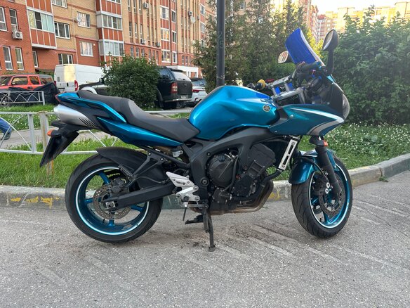 2009 Yamaha FZ6, синий, 450000 рублей - вид 28