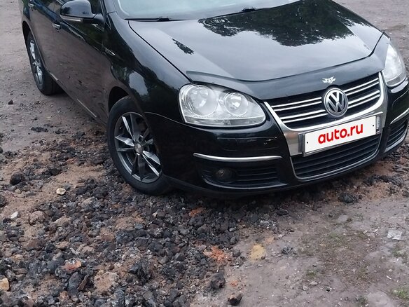 2007 Volkswagen Jetta V, чёрный, 600000 рублей