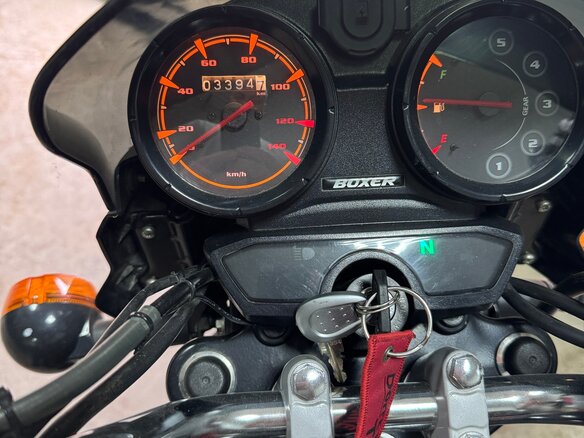 2021 Bajaj Boxer BM 150X, чёрный, 140000 рублей - вид 9