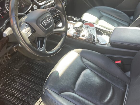 2016 Audi Q7 II (4M), коричневый, 3750000 рублей - вид 6