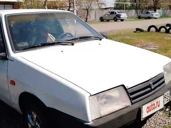 1996 Lada (ВАЗ) 21099, белый, 250000 рублей - вид 6