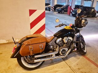 2017 Indian Scout, чёрный, 1050000 рублей, вид 5
