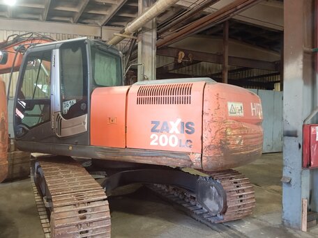 2007 Hitachi ZX200, оранжевый, 2400000 рублей, вид 4
