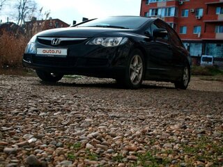 2008 Honda Civic Hybrid VIII, чёрный, 770000 рублей, вид 3
