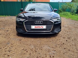 2021 Audi A6 40 TDI V (C8), чёрный, 3700000 рублей, вид 4