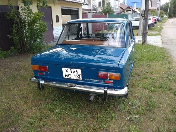 1974 Lada (ВАЗ) 2101, синий, 850000 рублей - вид 6
