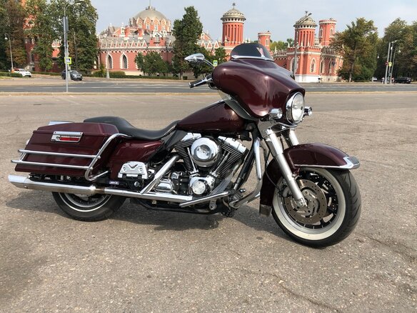 2001 Harley-Davidson Electra Glide, красный - вид 5