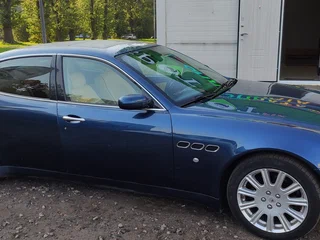 2004 Maserati Quattroporte AMT V, синий, 1100000 рублей, вид 4