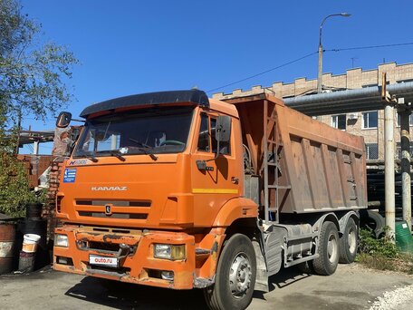 2014 КамАЗ 6520, оранжевый, 1400000 рублей, вид 1