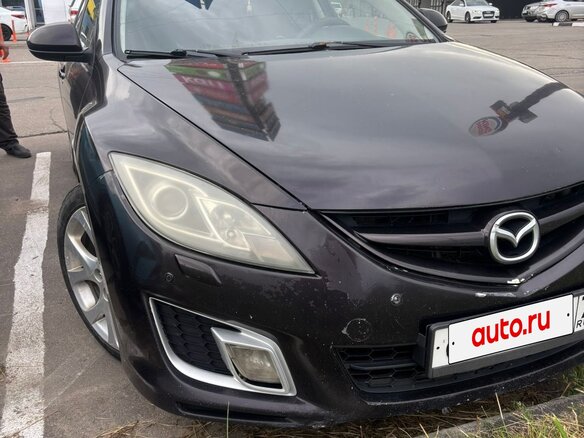 2008 Mazda 6 II (GH), пурпурный, 517000 рублей - вид 3