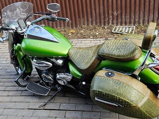 2009 Yamaha XVS950, зелёный, 500000 рублей, вид 5