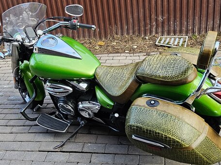 2009 Yamaha XVS950, зелёный, 500000 рублей, вид 5
