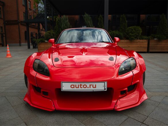 2001 Honda S2000 I (AP1), красный - вид 5