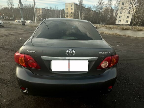 2008 Toyota Corolla X (E140, E150), серый, 770000 рублей - вид 4