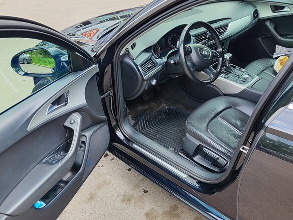2014 Audi A6 IV (C7), чёрный, 1580000 рублей - вид 5