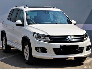 2014 Volkswagen Tiguan I Рестайлинг, белый, 1650000 рублей, вид 2